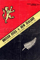 New Zealand v British Isles 1959 rugby  Programme